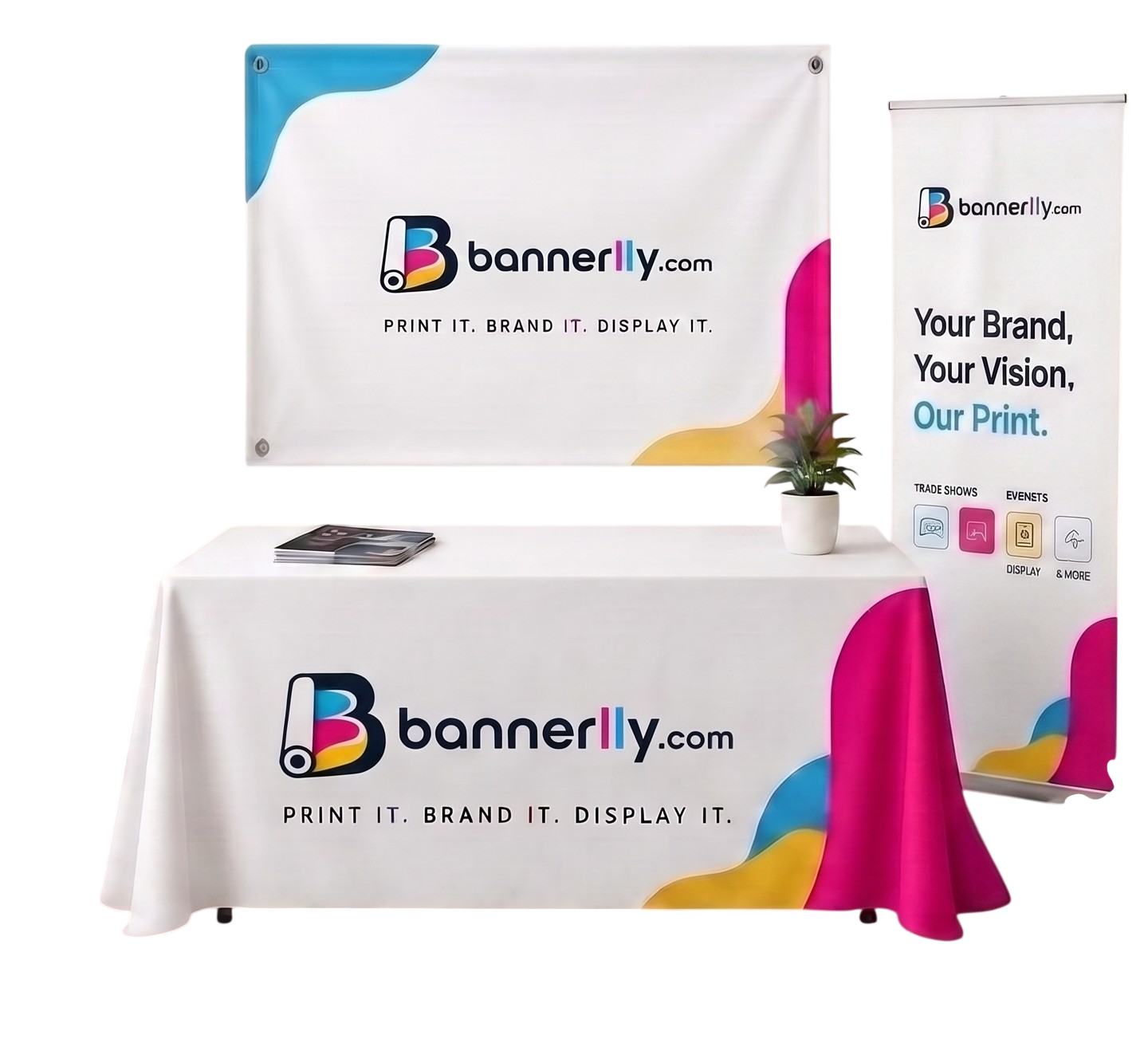 Custom printed display products
