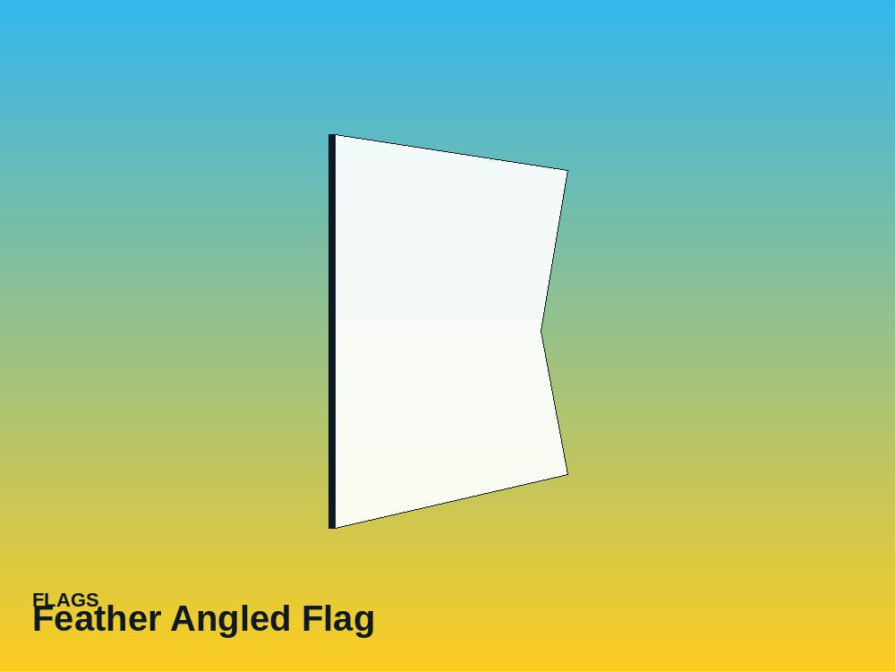 Feather Angled Flag